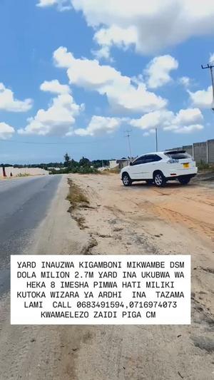 Kiwanja (Industrial Plot) inauzwa Mikwambe, Dar Es Salaam (8 acre) Kiwanja (Industrial Plot) inauzwa Mikwambe, Dar Es Salaam (8 acre)
