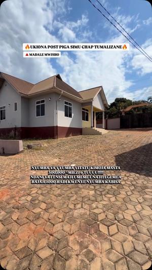 Nyumba/Apartment ya vyumba vitatu inapangishwa Madale Mwisho/Msumi, Dar Es Salaam Nyumba/Apartment ya vyumba vitatu inapangishwa Madale Mwisho/Msumi, Dar Es Salaam