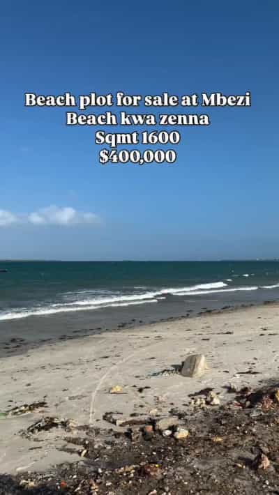 Kiwanja cha Pwani kinauzwa Mbezi Beach Lwa Zena, Dar Es Salaam (1600 sqm)