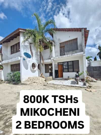 Apartment ya vyumba viwili inapangishwa Mikocheni, Dar Es Salaam
