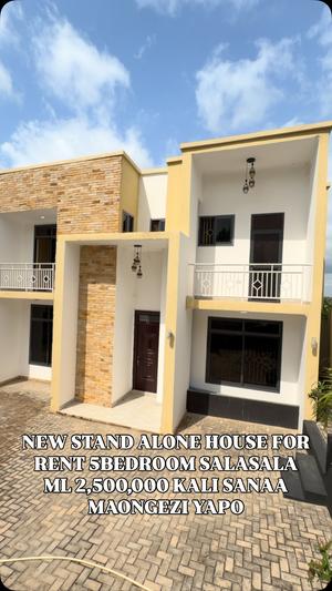Nyumba ya vyumba vitano inapangishwa Salasala, Dar Es Salaam
