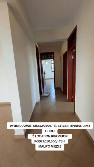 Nyumba ya vyumba viwili inapangishwa Kinondoni, Dar Es Salaam Nyumba ya vyumba viwili inapangishwa Kinondoni, Dar Es Salaam