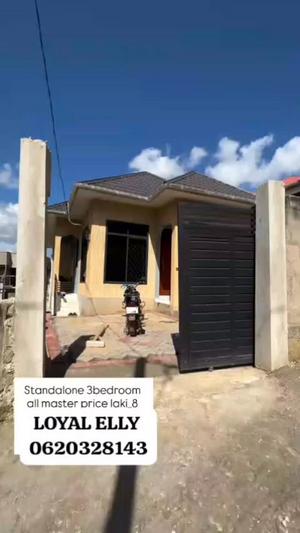 3 Bedrooms House for Rent in Salasala Dawasco, Dar Es Salaam