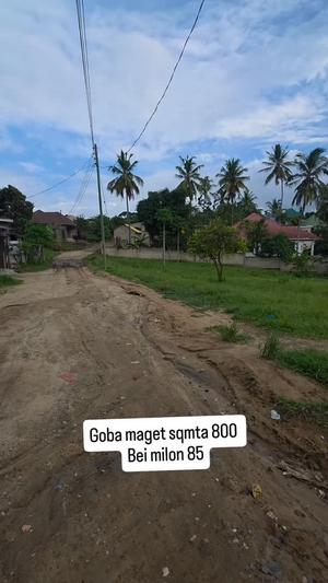 Kiwanja kinauzwa Goba Maget, Dar Es Salaam sqm 800