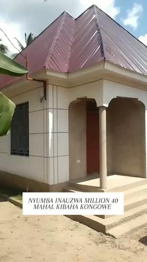 Nyumba ya vyumba vitatu inauzwa Kibaha Kongowe, Pwani (400 sqm) Nyumba ya vyumba vitatu inauzwa Kibaha Kongowe, Pwani (400 sqm)