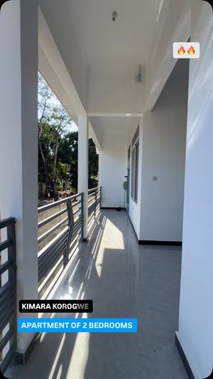 Nyumba/Apartment ya vyumba viwili inapangishwa Kimara Korogwe, Dar Es Salaam