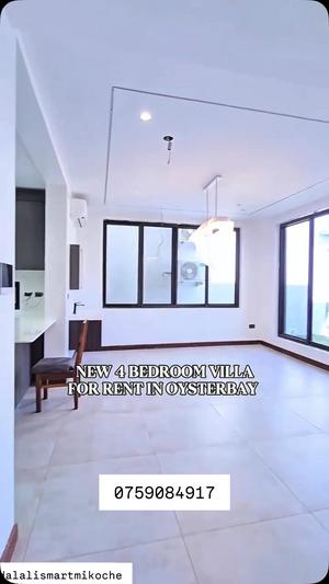 Villa (Furnished) ya vyumba vinne inapangishwa Oysterbay, Dar Es Salaam Villa (Furnished) ya vyumba vinne inapangishwa Oysterbay, Dar Es Salaam