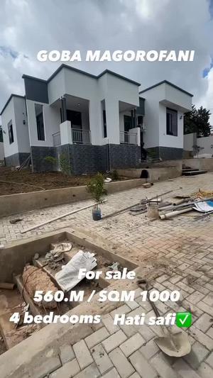 4 Bedrooms House for Sale in Goba Magorofani, Dar Es Salaam (1000 sqm) 4 Bedrooms House for Sale in Goba Magorofani, Dar Es Salaam (1000 sqm)