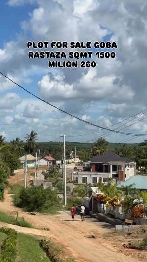Plot for sale in Goba Lastanza, Dar Es Salaam sqm 1500