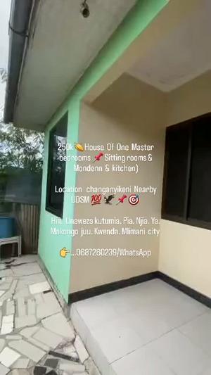 Nyumba ya chumba kimoja inapangishwa Changanyikeni, Dar Es Salaam Nyumba ya chumba kimoja inapangishwa Changanyikeni, Dar Es Salaam
