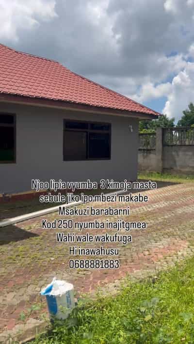 Nyumba ya vyumba vitatu inapangishwa Mbezi Makabe, Dar Es Salaam