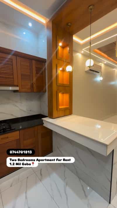 Apartment ya vyumba viwili inapangishwa Goba, Dar Es Salaam