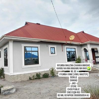 Nyumba ya vyumba vinne inauzwa Chanika Mwisho, Dar Es Salaam (450 sqm)