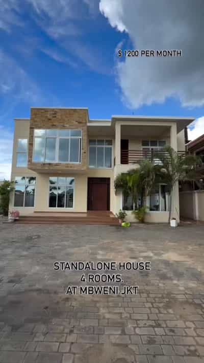 Nyumba ya vyumba vinne inapangishwa Mbweni Jkt, Dar Es Salaam Nyumba ya vyumba vinne inapangishwa Mbweni Jkt, Dar Es Salaam