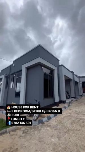 Nyumba ya vyumba viwili inapangishwa Kigamboni FunCity, Dar Es Salaam Nyumba ya vyumba viwili inapangishwa Kigamboni FunCity, Dar Es Salaam