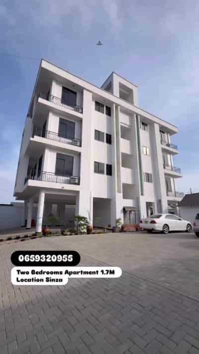 Apartment ya vyumba viwili inapangishwa Sinza Kijiweni, Dar Es Salaam