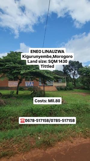 Nyumba inauzwa Kigurunyembe, Morogoro