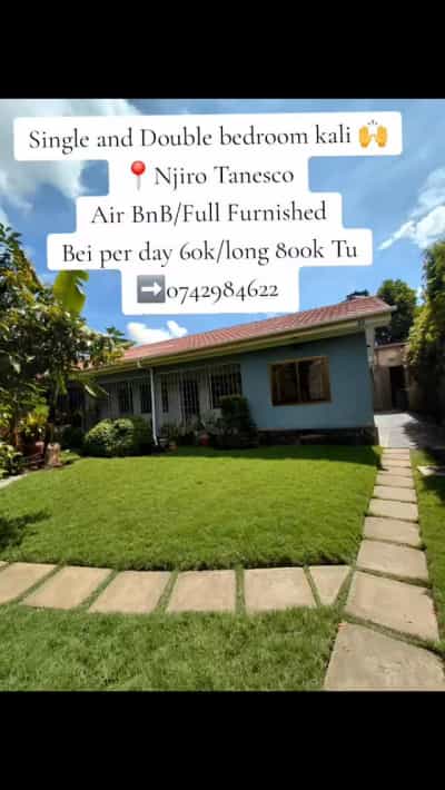 Nyumba (Furnished) ya chumba kimoja inapangishwa Njiro Tanesco, Arusha