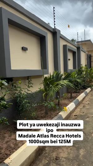 Plot for sale in Madale Atlas, Dar Es Salaam sqm 1000