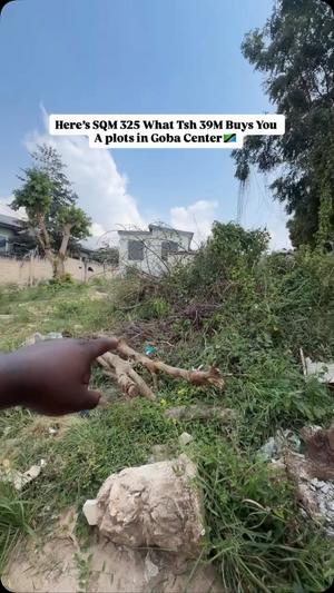 Plot for sale in Goba Centre, Dar Es Salaam sqm 325 Plot for sale in Goba Centre, Dar Es Salaam sqm 325