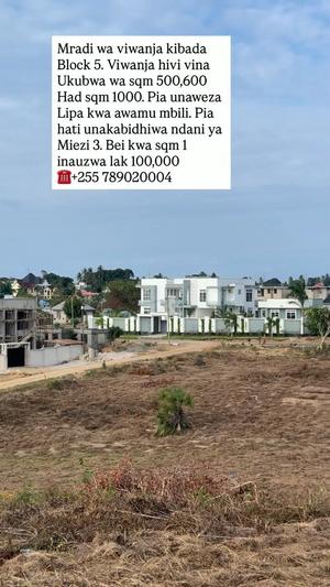 Residential Plots for Sale in Kibada, Dar Es Salaam (500 sqm) Residential Plots for Sale in Kibada, Dar Es Salaam (500 sqm)