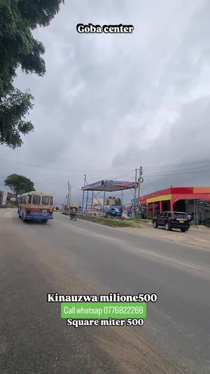 Plot for sale in Goba Center, Dar Es Salaam sqm 500