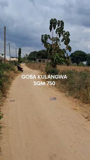 Kiwanja kinauzwa Goba Kulangwa, Dar Es Salaam (750 sqm)
