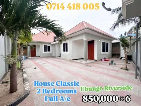 Apartment ya vyumba viwili inapangishwa Ubungo Riverside Kibangu, Dar Es Salaam