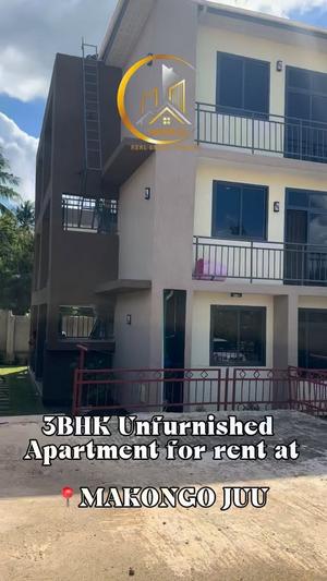 Nyumba/Apartment ya vyumba vitatu inapangishwa Makongo Juu, Dar Es Salaam