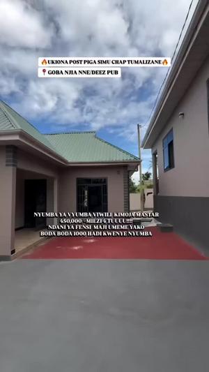 2 Bedrooms House for Rent in Goba Njia 4, Dar Es Salaam