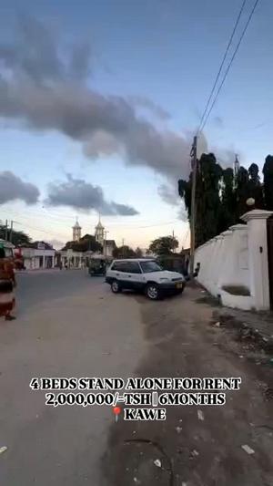 Nyumba ya vyumba vinne inapangishwa Kawe Kanisani, Dar Es Salaam
