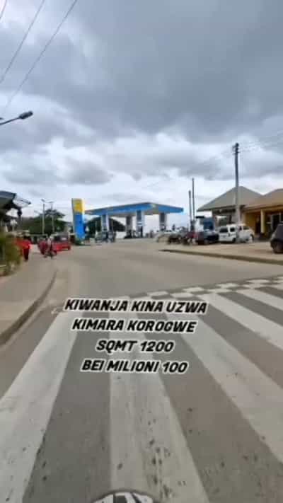 Kiwanja kinauzwa Kimara Korogwe, Dar Es Salaam (1200 sqm)
