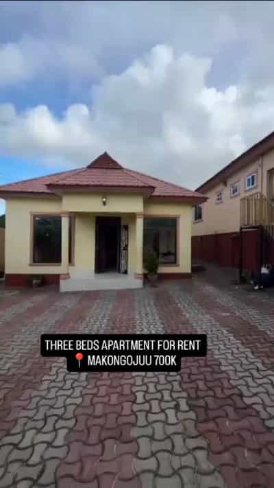 3 Bedrooms Apartment for Rent in Makongo Juu, Dar Es Salaam