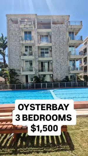 Nyumba ya vyumba vitatu inapangishwa Oysterbay, Dar Es Salaam