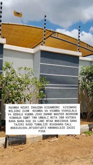 4 Bedrooms House for Sale in Kisiwani, Dar Es Salaam (700 sqm) 4 Bedrooms House for Sale in Kisiwani, Dar Es Salaam (700 sqm)
