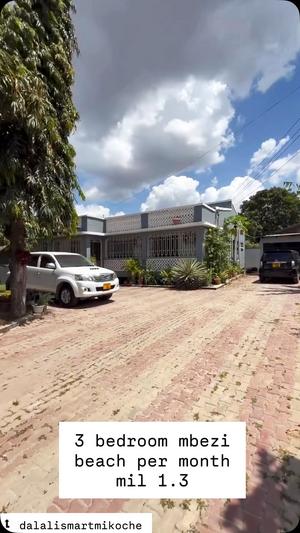 Nyumba ya vyumba vitatu inapangishwa Mbezi Beach, Dar Es Salaam Nyumba ya vyumba vitatu inapangishwa Mbezi Beach, Dar Es Salaam