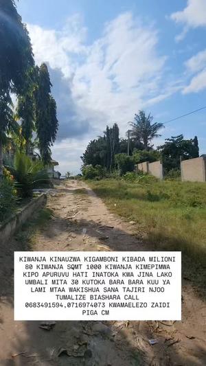 Plot for sale in Kibada, Dar Es Salaam sqm 1000 Plot for sale in Kibada, Dar Es Salaam sqm 1000