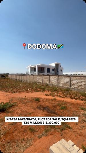 Plot for sale in Kisasa Mwangaza, Dodoma sqm 4820 Plot for sale in Kisasa Mwangaza, Dodoma sqm 4820