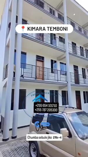 Apartment ya chumba kimoja inapangishwa Kimara Tembon, Dar Es Salaam