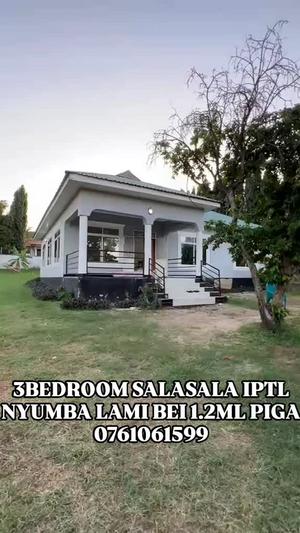 Nyumba ya vyumba vitatu inapangishwa Salasala Iptl, Dar Es Salaam