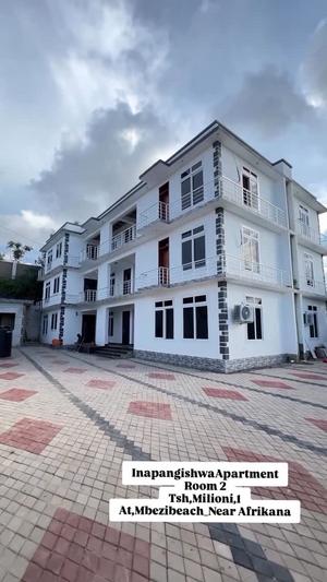 Apartment ya vyumba viwili inapangishwa Mbezi Beach Afrikana, Dar Es Salaam