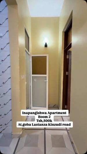 Apartment ya vyumba viwili inapangishwa Goba Lastanza Kinzudi, Dar Es Salaam