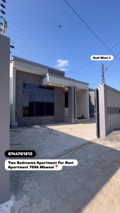 2 Bedrooms House/Apartment for Rent in Mbweni, Dar Es Salaam