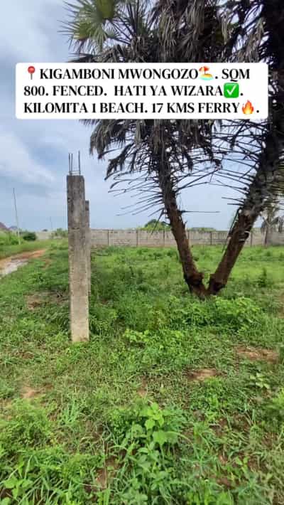 Kiwanja kinauzwa Kigamboni Mwongozo, Dar Es Salaam (800 sqm)