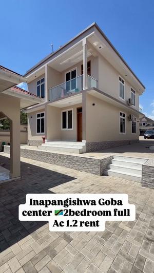 Apartment ya vyumba viwili inapangishwa Goba Center, Dar Es Salaam