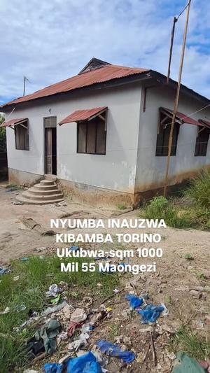 Nyumba inauzwa Kibamba Shule Torino, Dar Es Salaam (1000 sqm)
