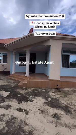 3 Bedrooms House for Sale in Kibada Chekechea, Kigamboni, Dar Es Salaam (1000 sqm)
