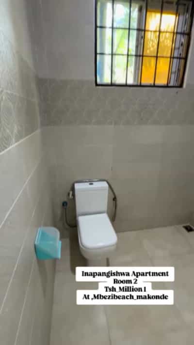 Apartment ya vyumba viwili inapangishwa Mbezi Beach, Dar Es Salaam