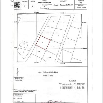 Plot for sale in Airport Residential Area acre 2.26