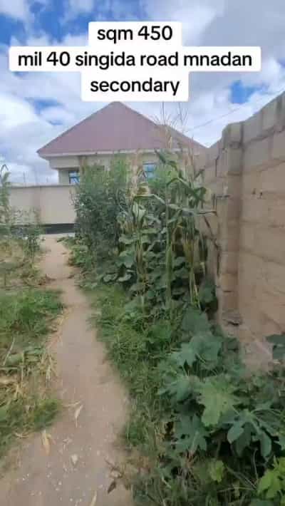 Nyumba ya vyumba 6 inauzwa Mnada Mpyaaa - Singida Road (450 sqm)